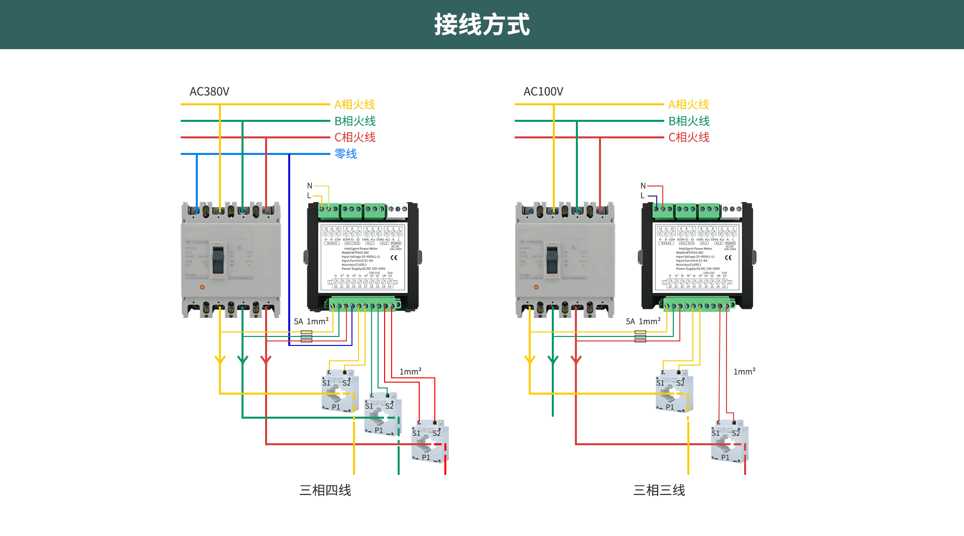 三相智能电力仪表